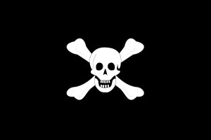 Bandera pirata Richard Worley 123