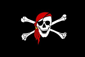 Bandera pirata Jolly Roger 123