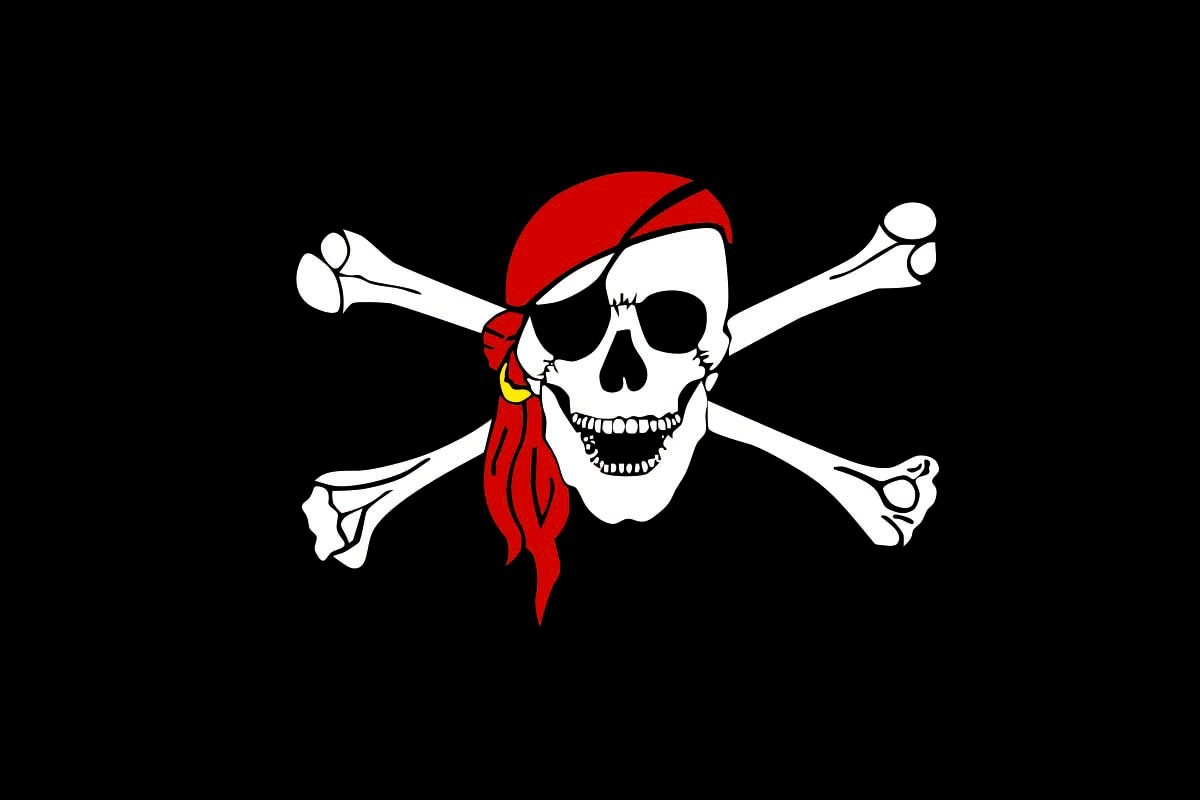 Bandera pirata Jolly Roger Bandera pirata Jolly Roger