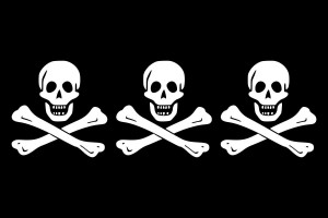Bandera pirata Christopher Condent 123