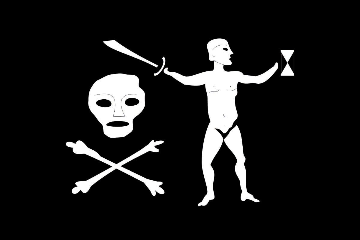 Bandera pirata Captain Dulaien Bandera pirata Captain Dulaien