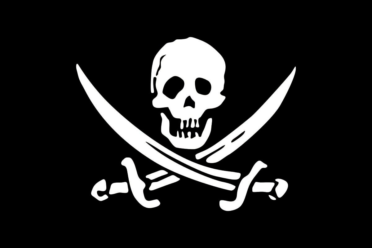 Bandera pirata Jack Rachham Bandera pirata Jack Rachham
