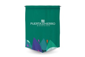 Estandarte premium personalizado