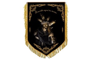 Estandarte de Semana Santa personalizado 123