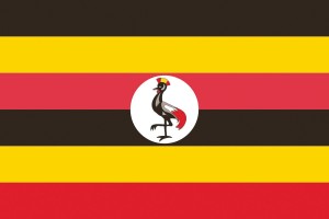 Bandera de Uganda de alta calidad para exterior 123