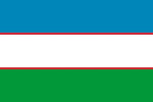 Bandera de Uzbekistan sin escudo de alta calidad para exterior 123