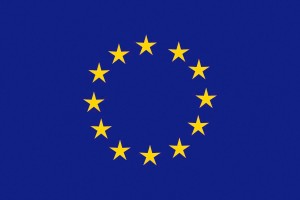 Bandera de la Unión Europea de alta calidad para exterior 123