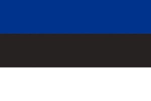 Bandera de mesa de Estonia