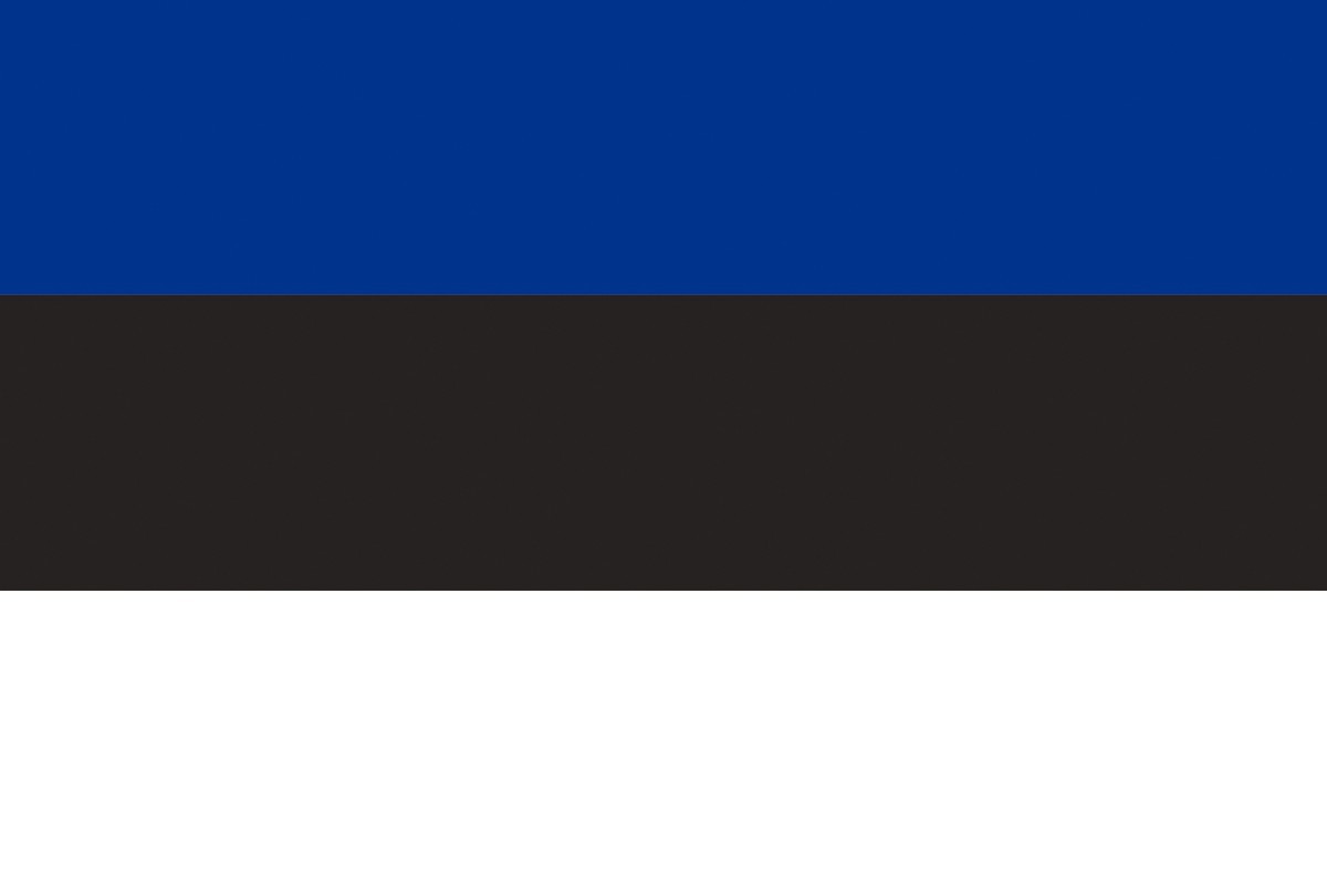 Bandera de mesa de Estonia