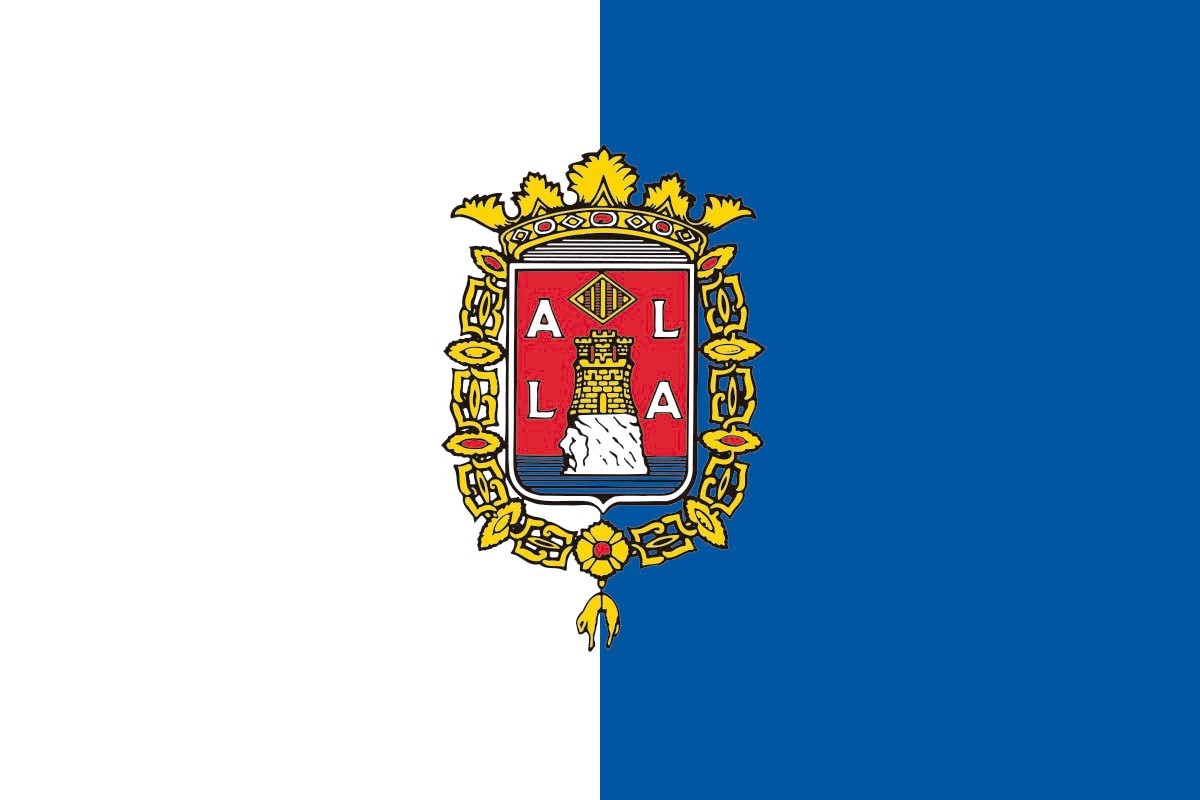 Bandera de Alicante de alta calidad para exterior Bandera de Alicante de alta calidad para exterior