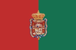 Bandera de mesa de Granada
