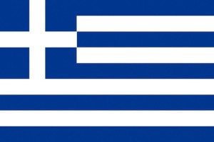 Bandera de mesa de Grecia