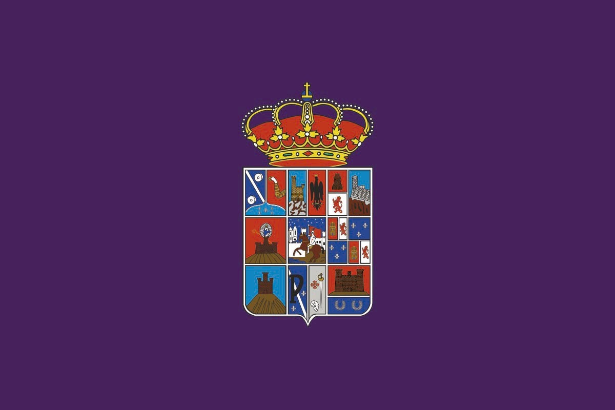 Bandera de mesa de Guadalajara provincia