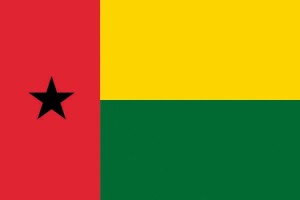 Bandera de mesa de Guinea Bissau