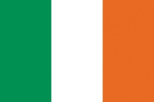 Bandera de mesa de Irlanda
