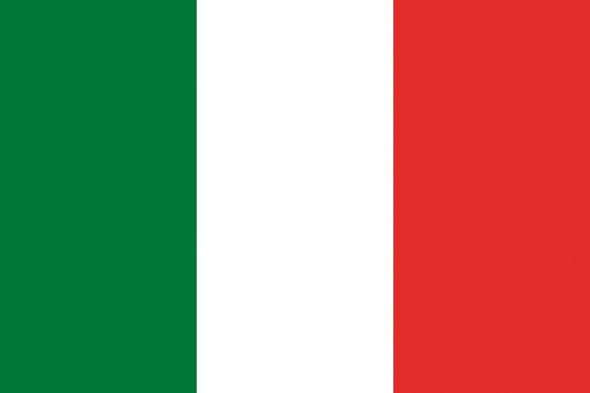 Bandera de mesa de Italia Bandera de mesa de Italia