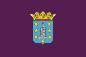 Bandera de mesa de La Coruña diputación Bandera de mesa de La Coruña diputación