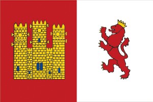 Bandera de Cáceres de alta calidad para exterior 123