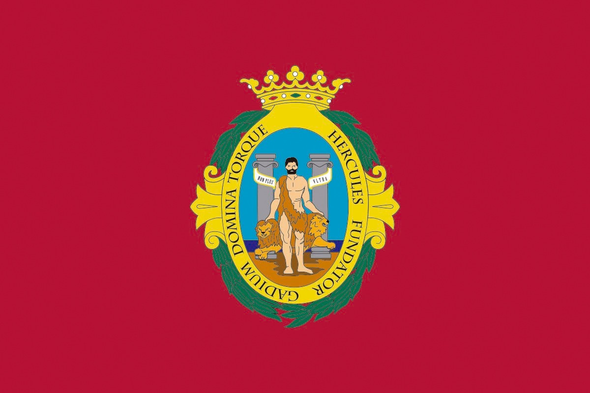 Bandera de Cadiz de alta calidad para exterior Bandera de Cadiz de alta calidad para exterior