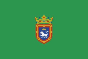 Bandera de mesa de Pamplona