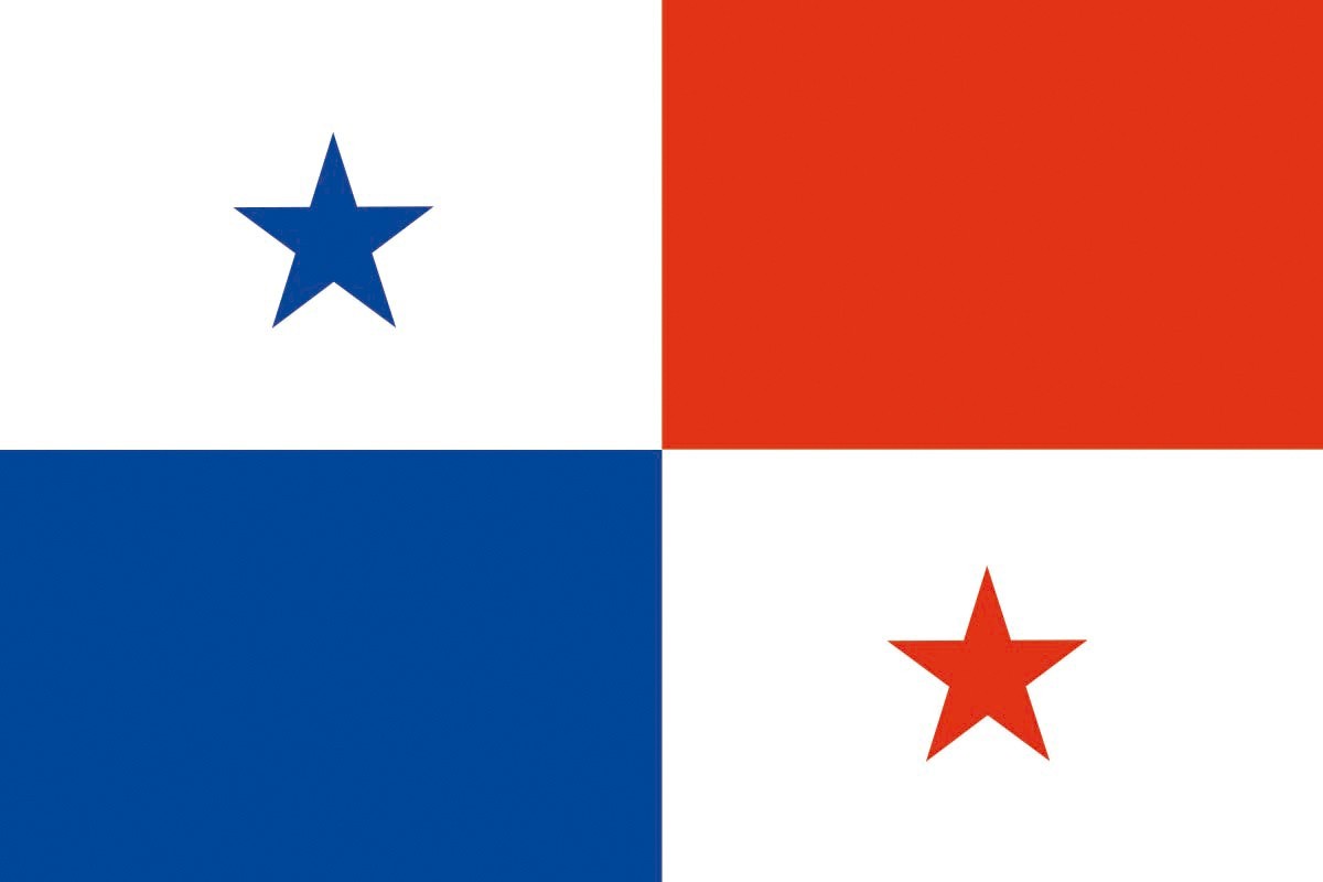 Bandera de mesa de Panama Bandera de mesa de Panama