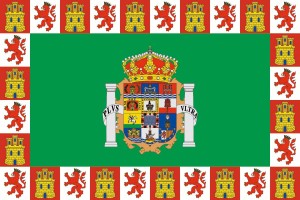 Bandera de Cádiz provincia de alta calidad para exterior 123