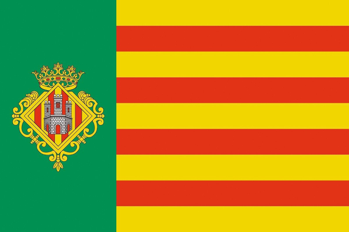 Bandera de Castellón provincia de alta calidad para exterior Bandera de Castellón provincia de alta calidad para exterior