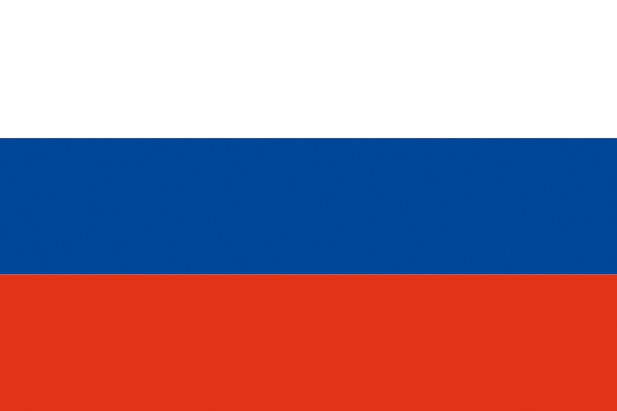 Bandera de mesa de Rusia sin escudo Bandera de mesa de Rusia sin escudo