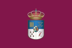 Bandera de mesa de Salamanca provincia Bandera de mesa de Salamanca provincia