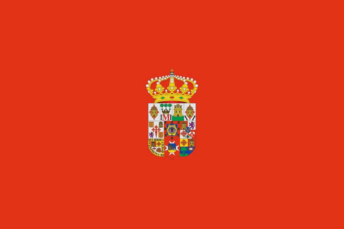 Bandera de Ciudad Real provincia de alta calidad para exterior Bandera de Ciudad Real provincia de alta calidad para exterior