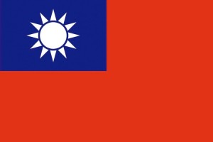 Bandera de mesa de Taiwan Bandera de mesa de Taiwan