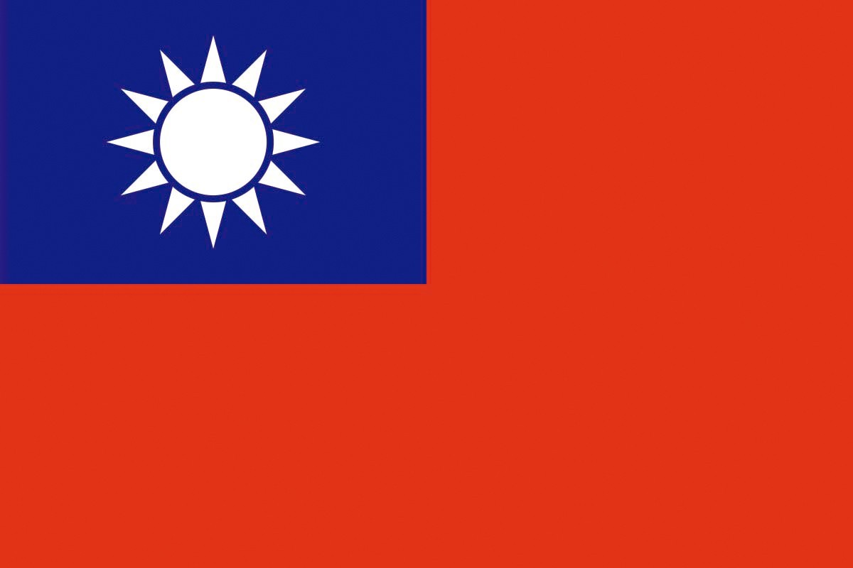 Bandera de mesa de Taiwan Bandera de mesa de Taiwan