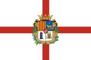 Bandera de mesa de Teruel provincia Bandera de mesa de Teruel provincia