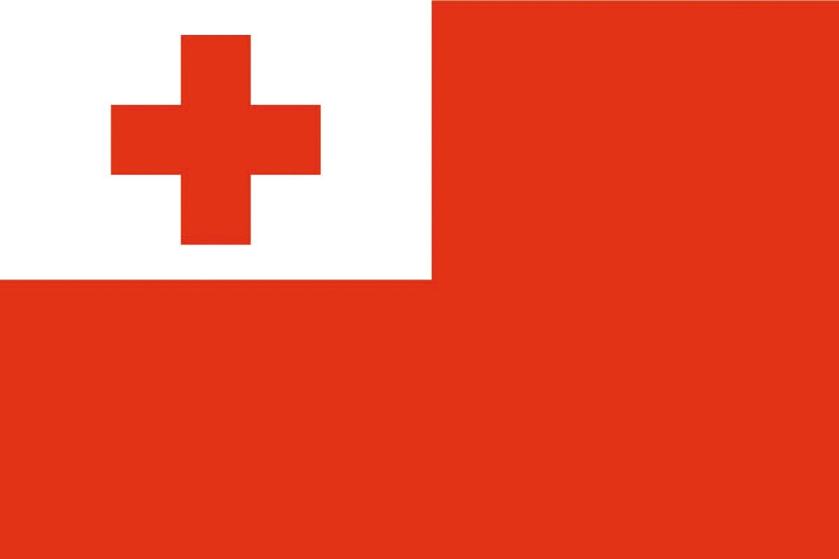 Bandera de mesa de Tonga
