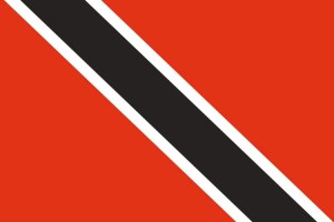 Bandera de mesa de Trinidad y Tobago