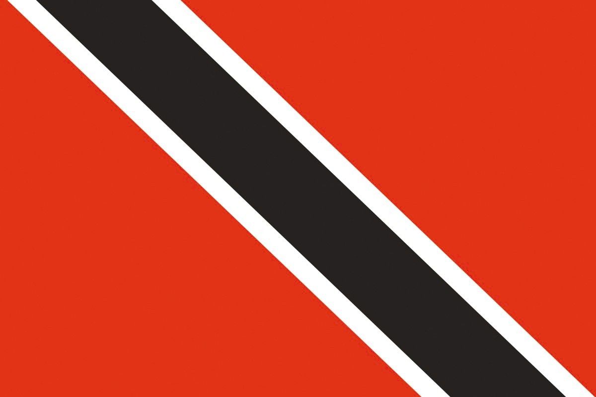 Bandera de mesa de Trinidad y Tobago