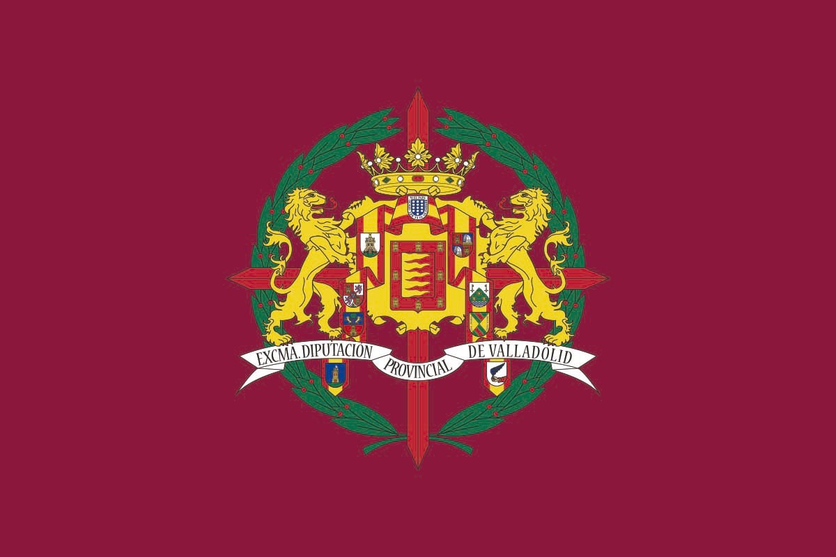 Bandera de mesa de Valladolid provincia Bandera de mesa de Valladolid provincia