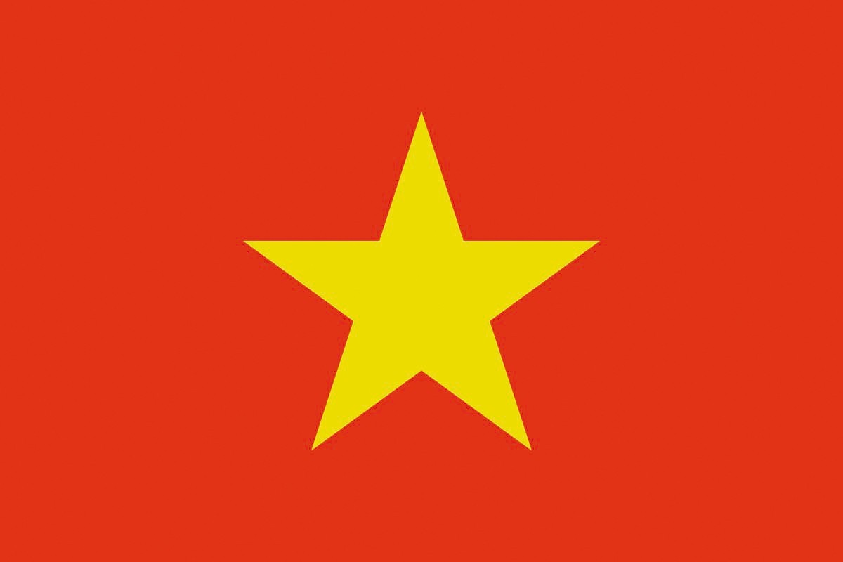 Bandera de mesa de Vietnam Bandera de mesa de Vietnam