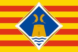Bandera de Formentera de alta calidad para exterior 123