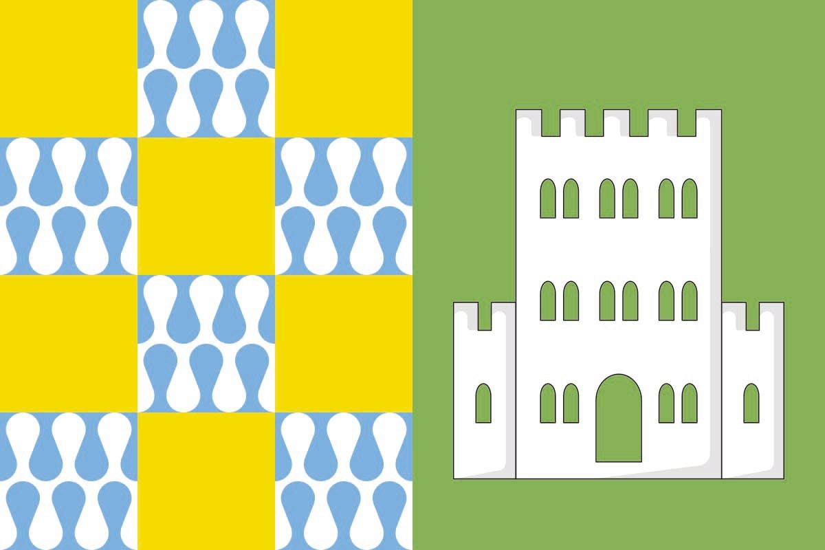 Bandera de mesa de Alfoz