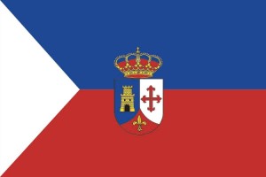 Bandera de mesa de Arenas de Iguña