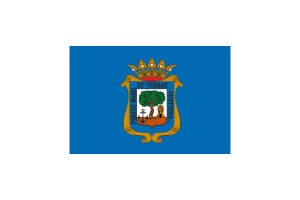 Bandera de Huelva de alta calidad para exterior 123