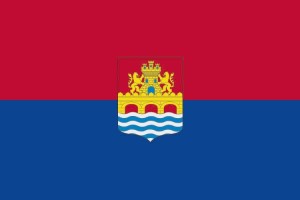 Bandera de mesa de Balmaseda