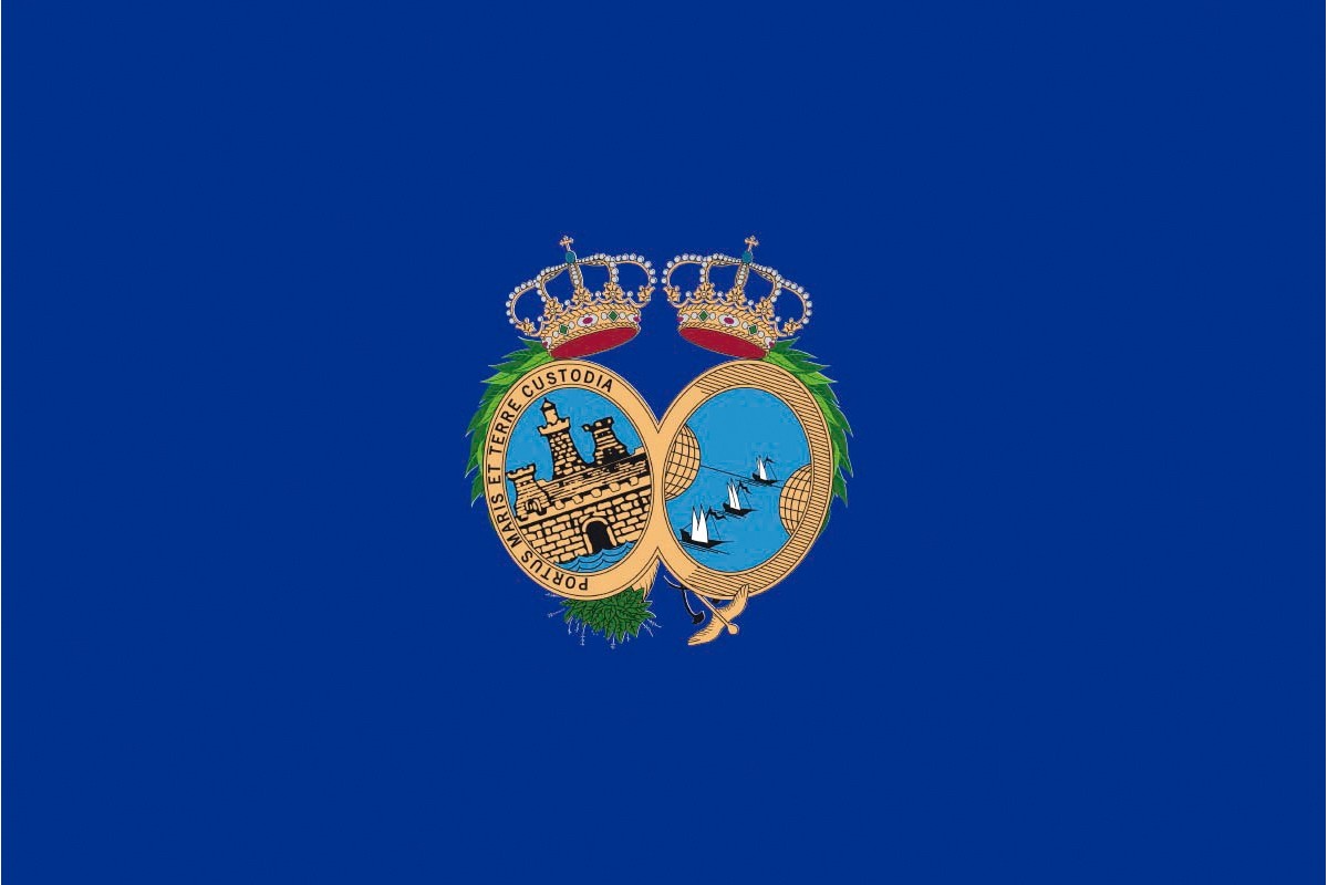 Bandera de Huelva provincia de alta calidad para exterior Bandera de Huelva provincia de alta calidad para exterior