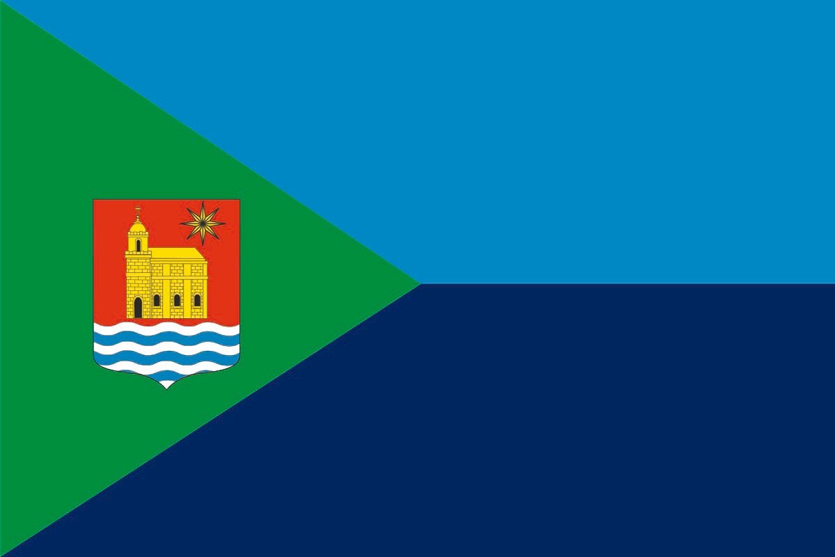 Bandera de mesa de Barrika