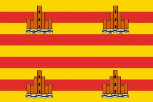 Bandera de Ibiza de alta calidad para exterior 123