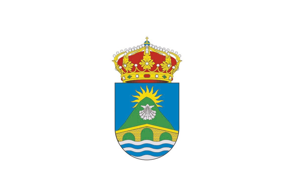 Bandera de mesa de Boqueixón Bandera de mesa de Boqueixón