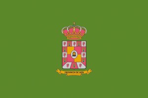 Bandera de Jaén provincia de alta calidad para exterior 123