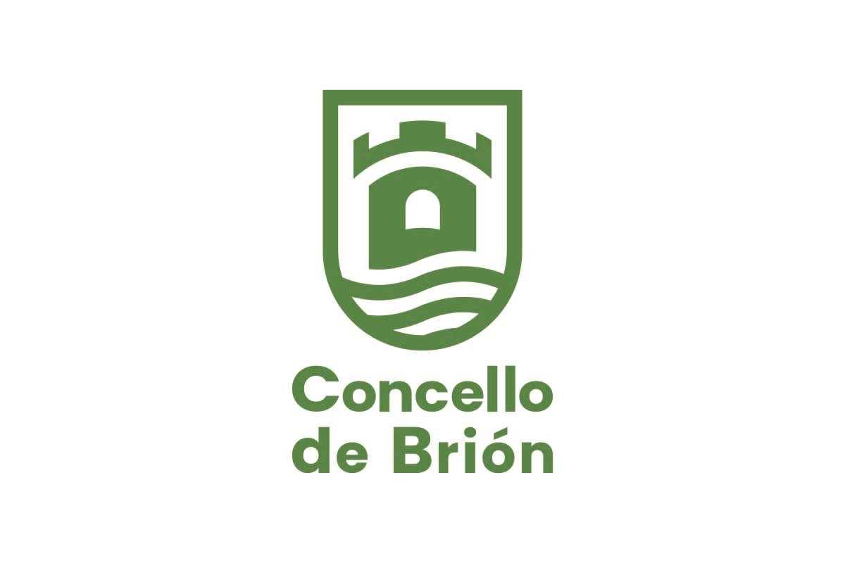 Bandera de mesa de Brión