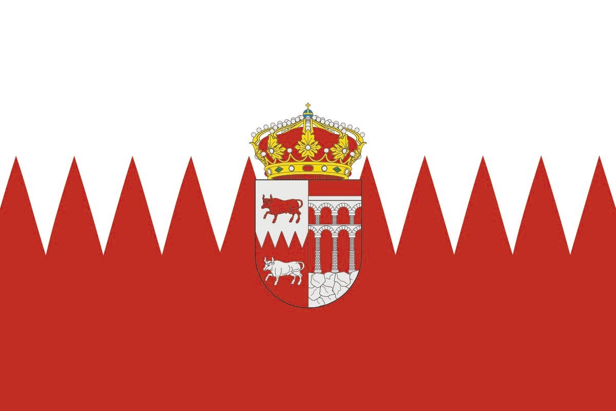 Bandera de mesa de Bustarviejo Bandera de mesa de Bustarviejo